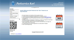 Desktop Screenshot of parkservice-karl.de